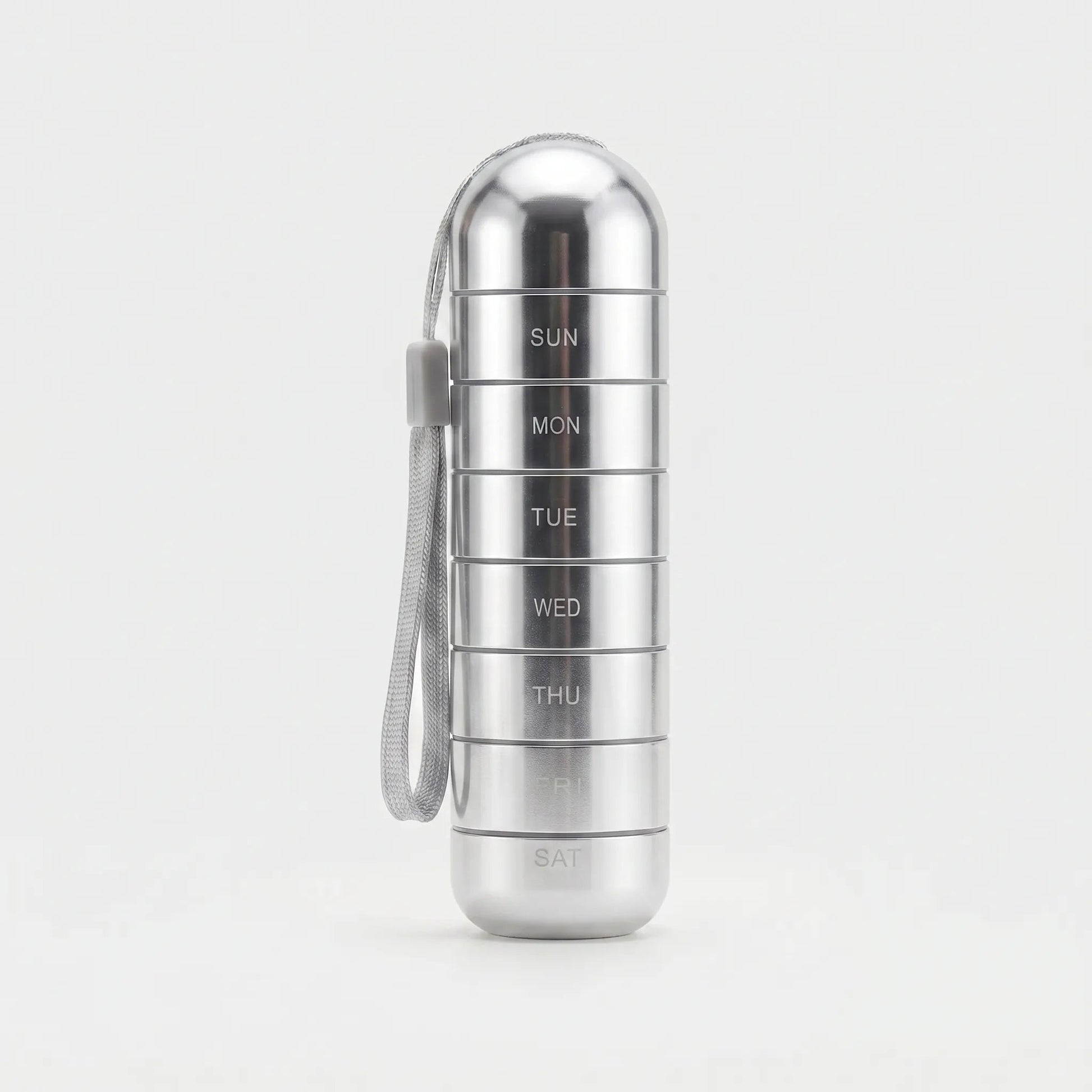 Pill Organizer | Seven Daily Compartments | Compact Weekly Pill Organizer for Travel 0
