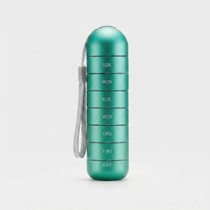 Pill Organizer | Seven Daily Compartments | Compact Weekly Pill Organizer for Travel 6