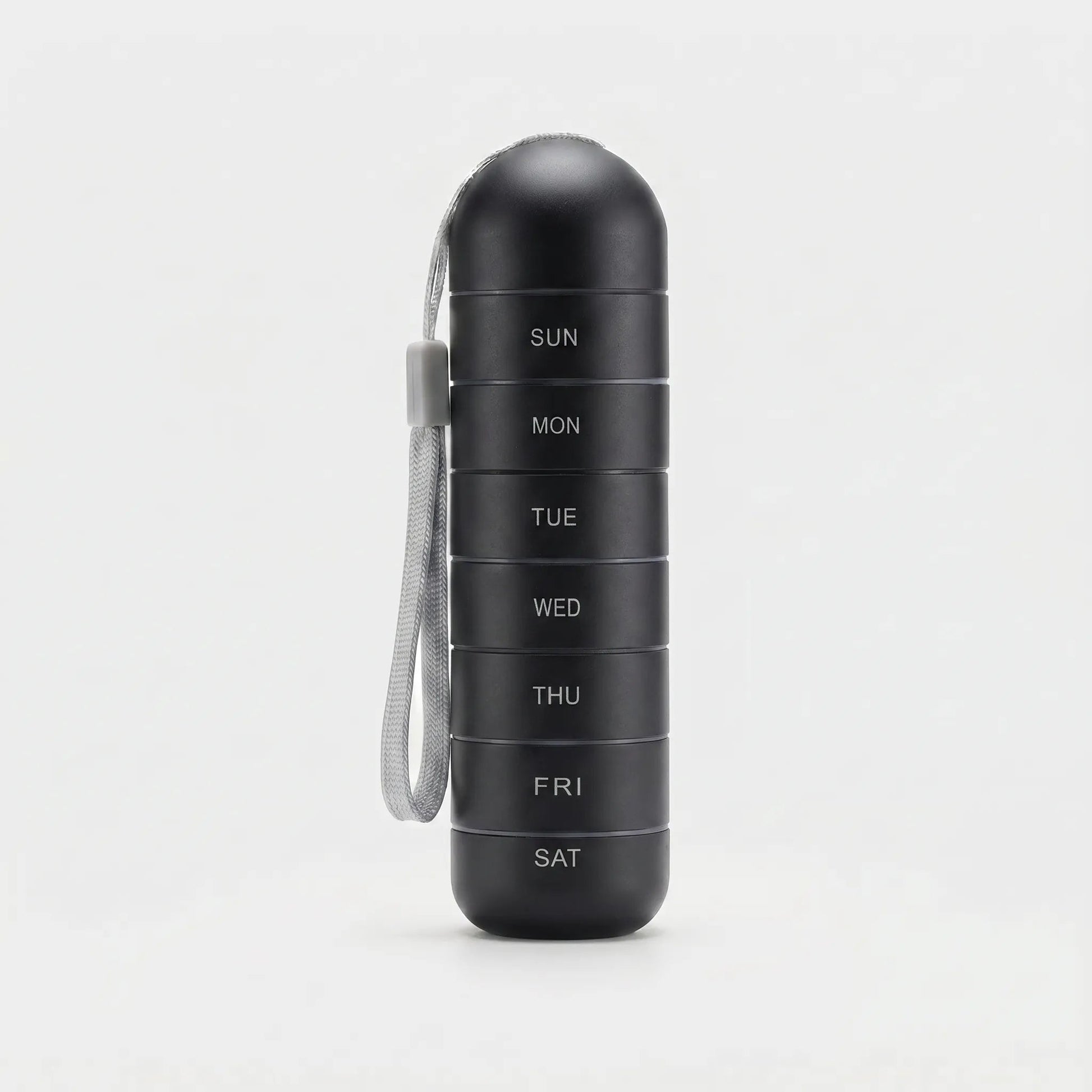Pill Organizer | Seven Daily Compartments | Compact Weekly Pill Organizer for Travel 7