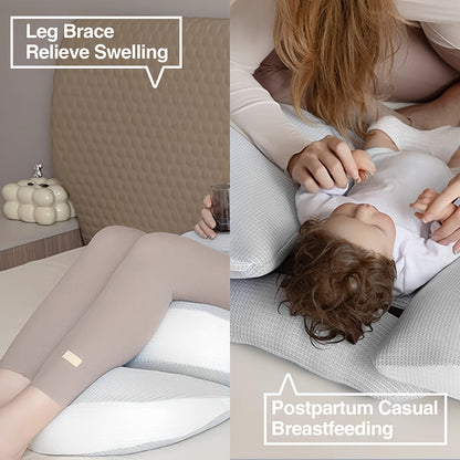 Pregnancy Pillow | Ergonomic Support for Waist, Back, and Abdomen | U Shaped Maternity Pillow for Side Stomach Sleepers 7