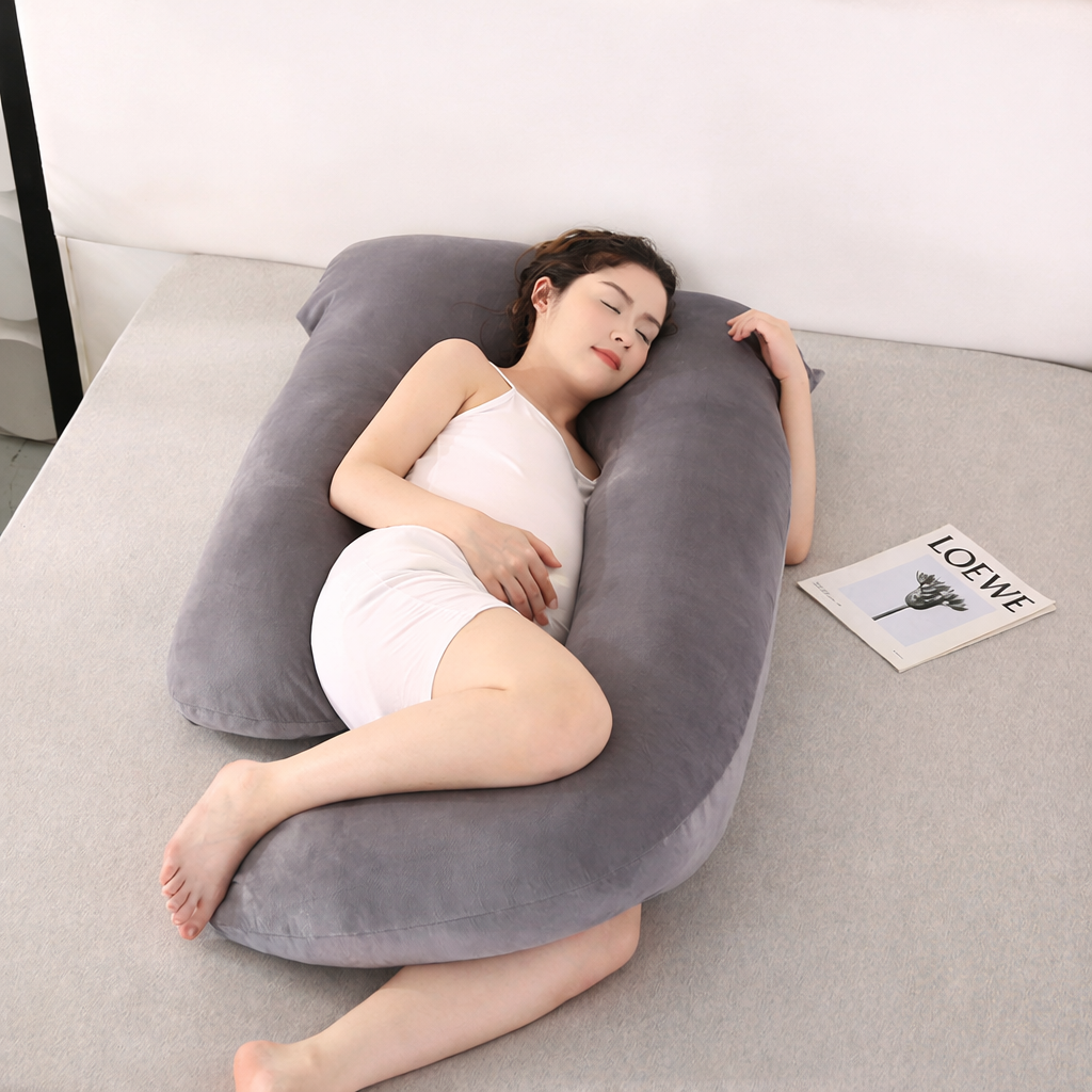 Pregnancy Pillow | U Shape Full Body Support for Maternity and Nursing | Best Pregnancy Pillow for Side Sleeping 1