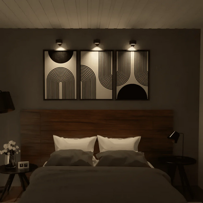 Rechargeable Wireless LED Wall Light - Touch Control Sconce