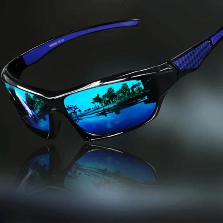 Round Polarized Sunglasses | UV400 Protection | Lightweight Metal Frame 3