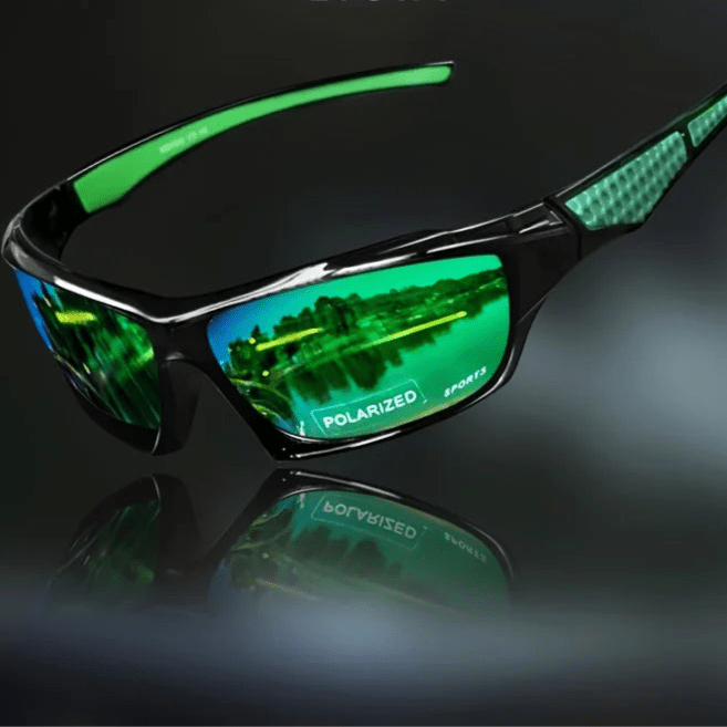 Round Polarized Sunglasses | UV400 Protection | Lightweight Metal Frame 5
