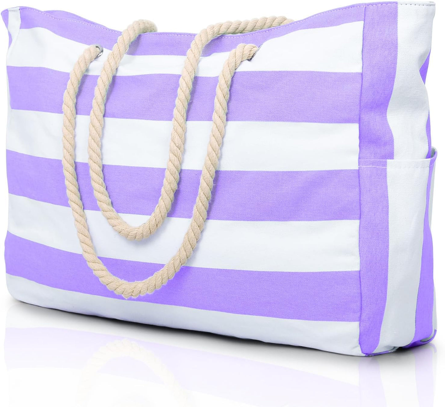Beach Tote | Waterproof 600D Polyester | Large Beach Bag with Smart Organization and Side Pockets - 12