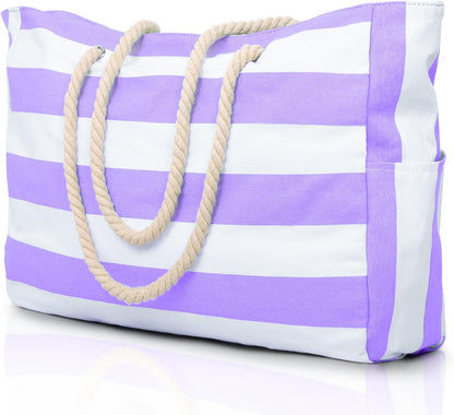 Beach Tote | Waterproof 600D Polyester | Large Beach Bag with Smart Organization and Side Pockets - 12
