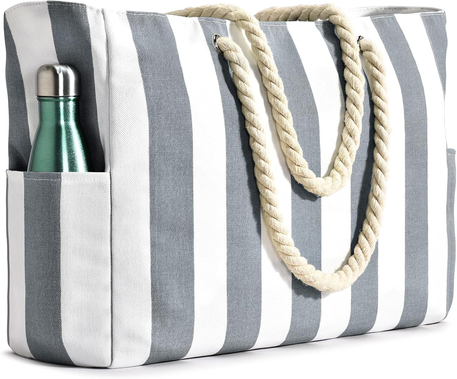 Beach Tote | Waterproof 600D Polyester | Large Beach Bag with Smart Organization and Side Pockets - 16