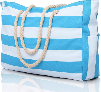Beach Tote | Waterproof 600D Polyester | Large Beach Bag with Smart Organization and Side Pockets - 22