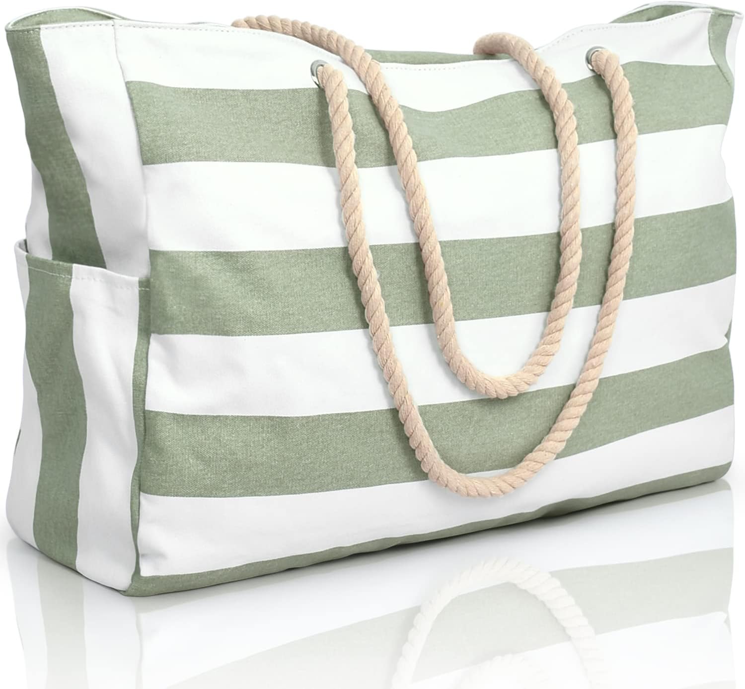 Beach Tote | Waterproof 600D Polyester | Large Beach Bag with Smart Organization and Side Pockets - 23