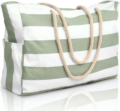 Beach Tote | Waterproof 600D Polyester | Large Beach Bag with Smart Organization and Side Pockets - 23