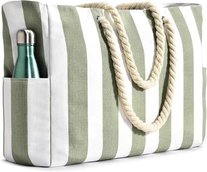 Beach Tote | Waterproof 600D Polyester | Large Beach Bag with Smart Organization and Side Pockets - 28