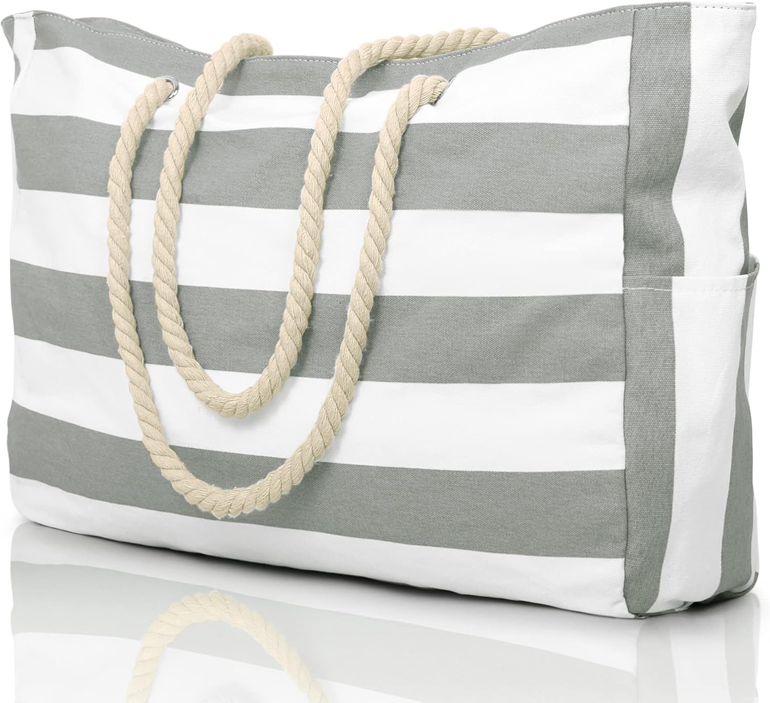 Beach Tote | Waterproof 600D Polyester | Large Beach Bag with Smart Organization and Side Pockets - 29