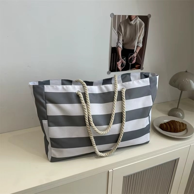 Beach Tote | Waterproof 600D Polyester | Large Beach Bag with Smart Organization and Side Pockets - 4