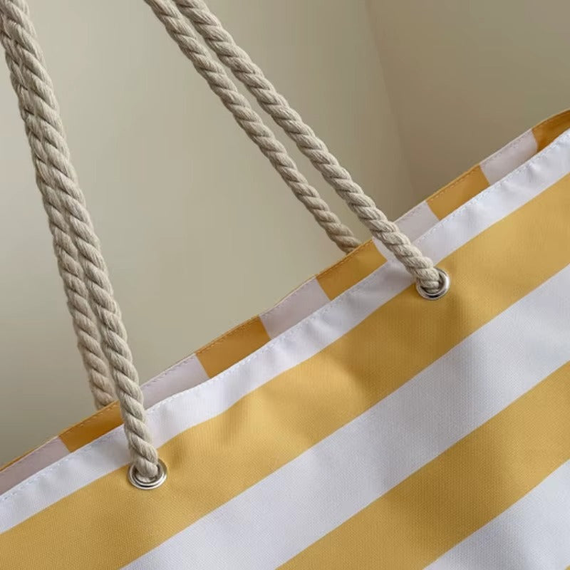 Beach Tote | Waterproof 600D Polyester | Large Beach Bag with Smart Organization and Side Pockets - 7