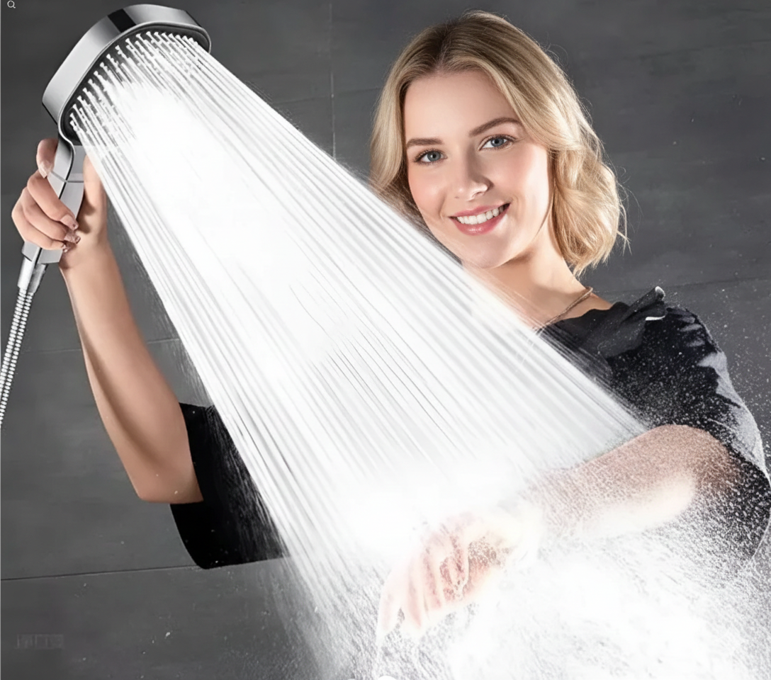 Shower Head | Advanced Filtration System | High Pressure Shower Head with Turbo Boost Technology 1
