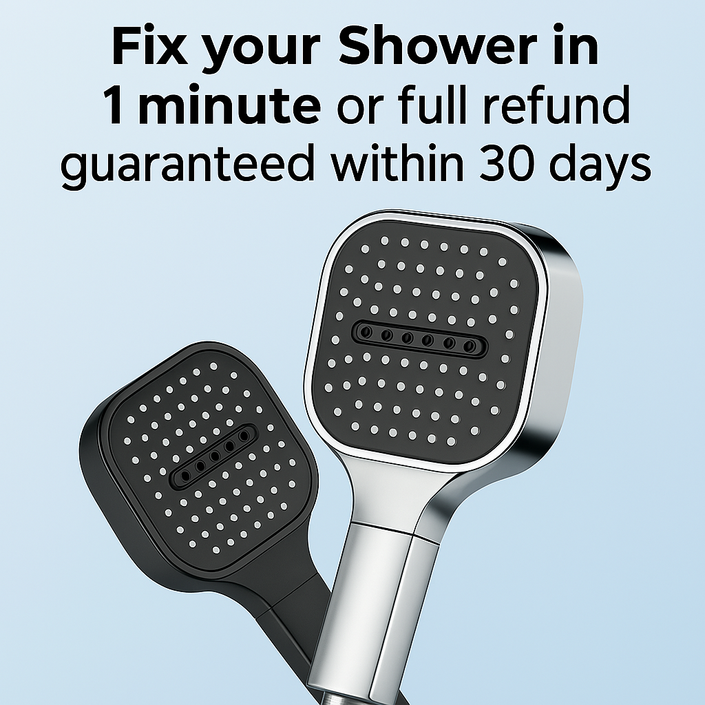Shower Head | Advanced Filtration System | High Pressure Shower Head with Turbo Boost Technology 7