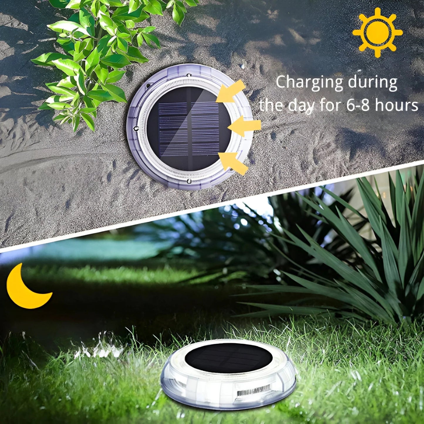 Solar Garden Light | IP65 Waterproof Design | Energy-Efficient Solar Lights Outdoor 3