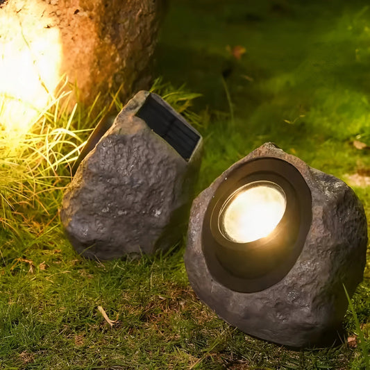 Solar Garden Light | Weatherproof Resin Design | Solar Lights Outdoor for Garden and Patio 0