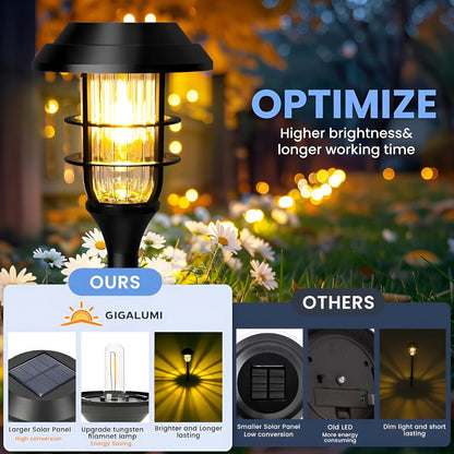 Solar Garden Lights | Weatherproof Design | Solar Lights Outdoor for Garden Ambiance 1