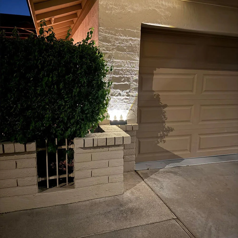 Solar Outdoor Wall Light | Dual Beam Design | Waterproof Aluminum Alloy Fixture 1