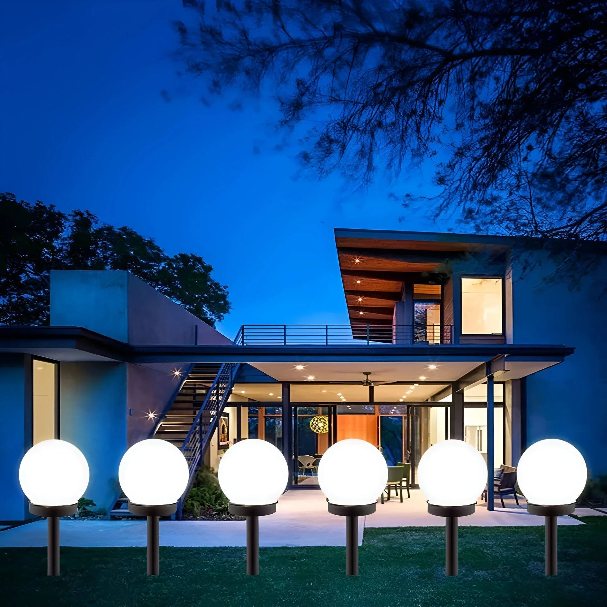 Solar Pathway Lights | Waterproof Design | Solar Walkway Lights for Outdoor Illumination 1