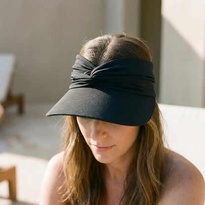 Sun Visor | Open Top Design | Wide Brim Visor for Women 3