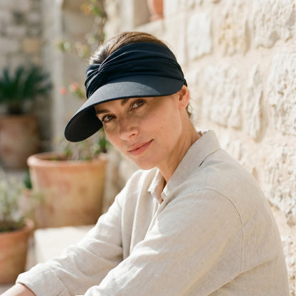 Sun Visor | Open Top Design | Wide Brim Visor for Women 4