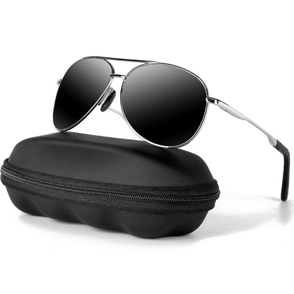 Sunglasses | Polarized Lenses | Lightweight Metal Aviator Design 11