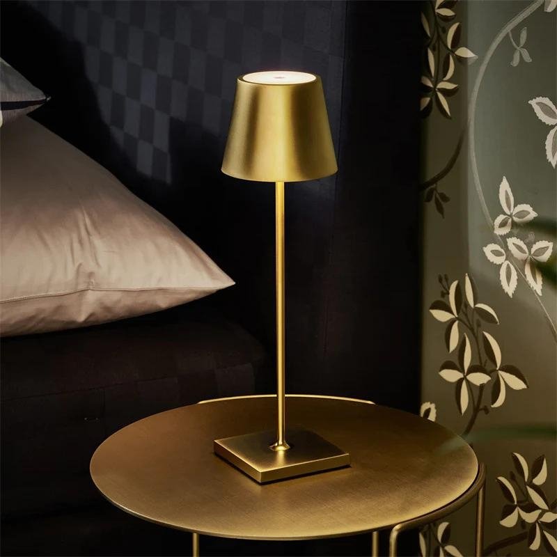 Table Lamp | Adjustable Light Intensity | Cordless Waterproof Design 0