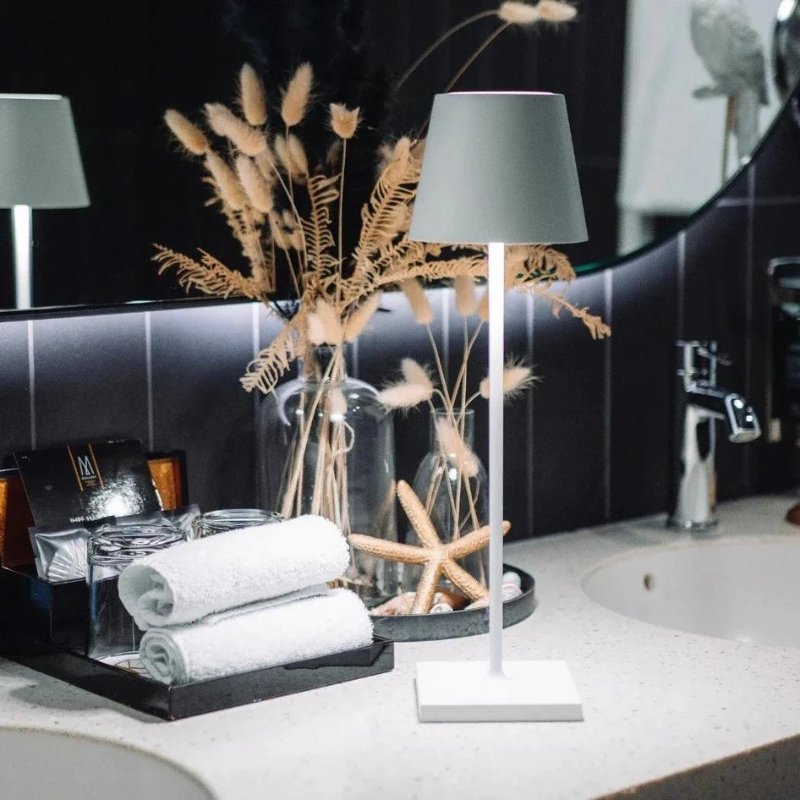 Table Lamp | Adjustable Light Intensity | Cordless Waterproof Design 7