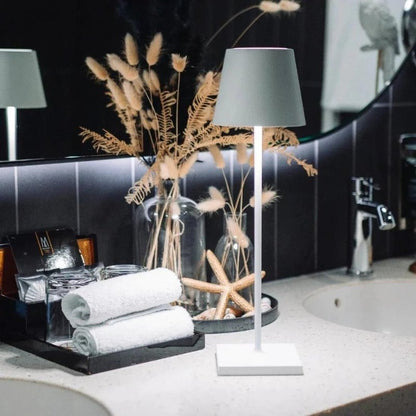 Table Lamp | Adjustable Light Intensity | Cordless Waterproof Design 7