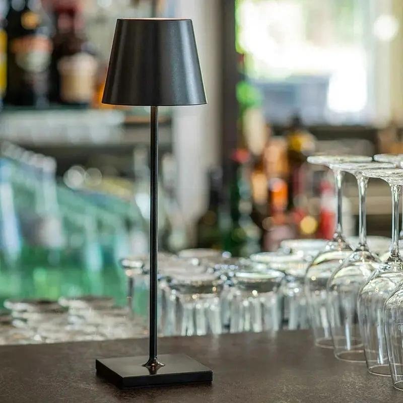 Table Lamp | Adjustable Light Intensity | Cordless Waterproof Design 8
