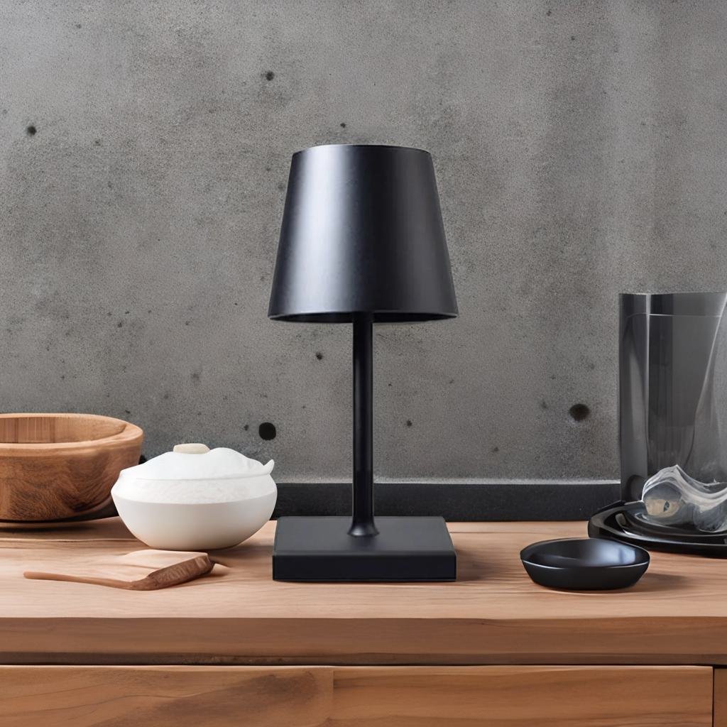 Table Lamp | Aluminum Alloy | Wireless Touch Sensor with Dimming Levels 0