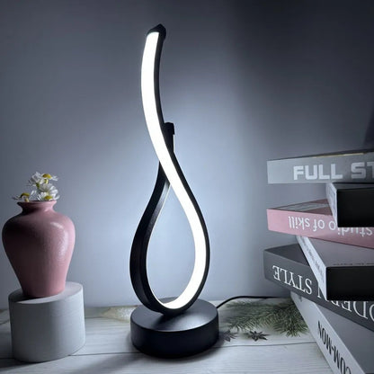 Table Lamp | Dimmable Brightness | Bedside Lamps and Desk Lamp for Modern Living Room 1