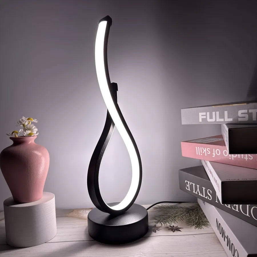 Table Lamp | Dimmable Brightness | Bedside Lamps and Desk Lamp for Modern Living Room 2