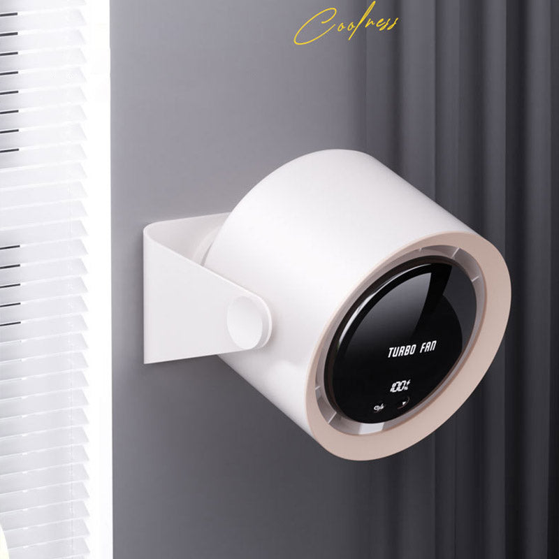 USB Desk Fan | Brushless Motor for Quiet Operation | Small Desk Fan with 100-Speed Turbine 4