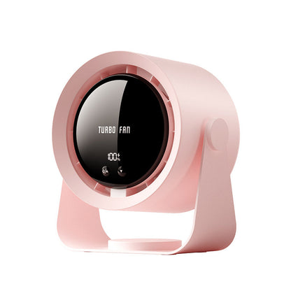 USB Desk Fan | Brushless Motor for Quiet Operation | Small Desk Fan with 100-Speed Turbine 8