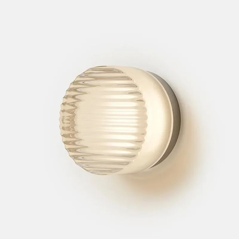 Wall Lamp | Sturdy Metal Construction | Elegant Round Wall Sconce Lighting for Modern Spaces 0