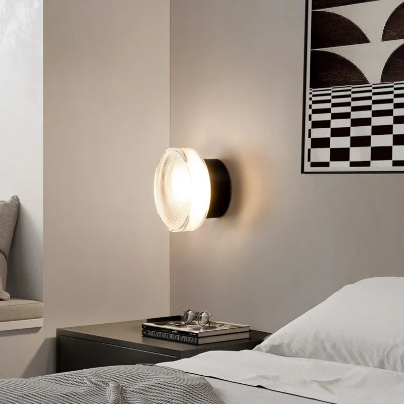 Wall Lamp | Sturdy Metal Construction | Elegant Round Wall Sconce Lighting for Modern Spaces 3