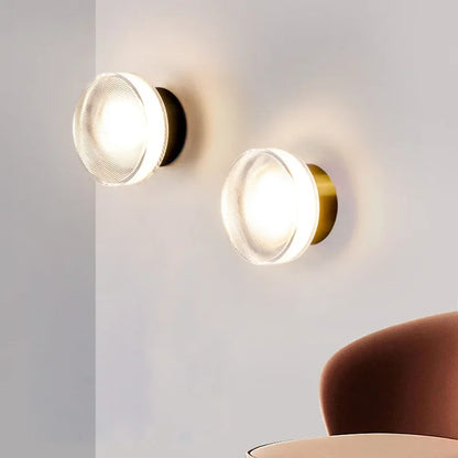 Wall Lamp | Sturdy Metal Construction | Elegant Round Wall Sconce Lighting for Modern Spaces 4