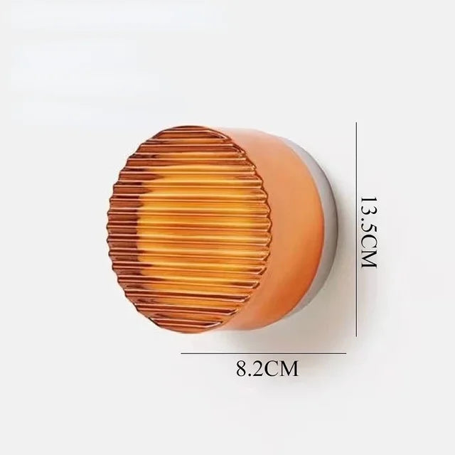 Wall Lamp | Sturdy Metal Construction | Elegant Round Wall Sconce Lighting for Modern Spaces 7