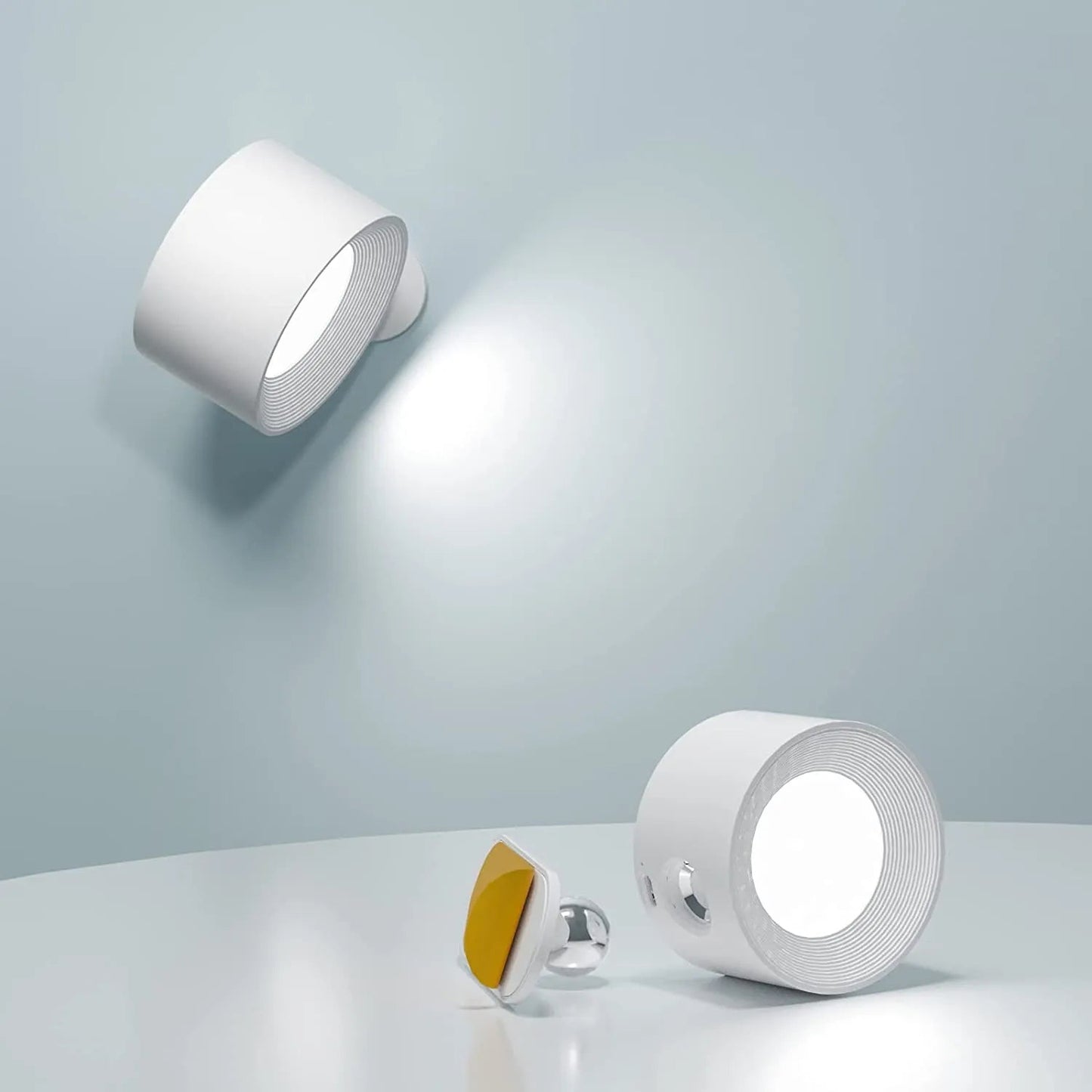 Wall Lamp | Wireless Design with 360° Rotation | Dimmable Wall Lights for Flexible Illumination 0