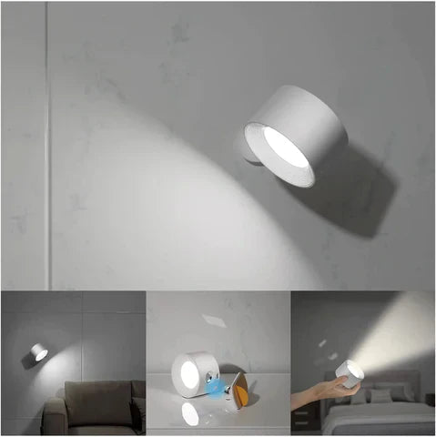Wall Lamp | Wireless Design with 360° Rotation | Dimmable Wall Lights for Flexible Illumination 2