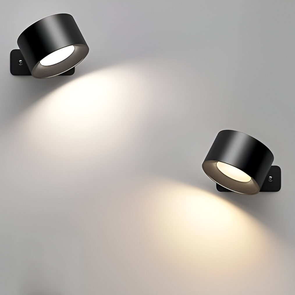 Wall Lamp | Wireless Design with 360° Rotation | Dimmable Wall Lights for Flexible Illumination 5