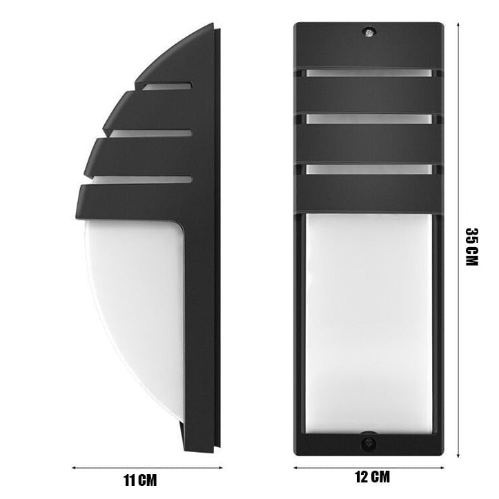 Wall Lamps | LED Light Source | Outdoor Wall Lights with Radar Motion Sensor 7