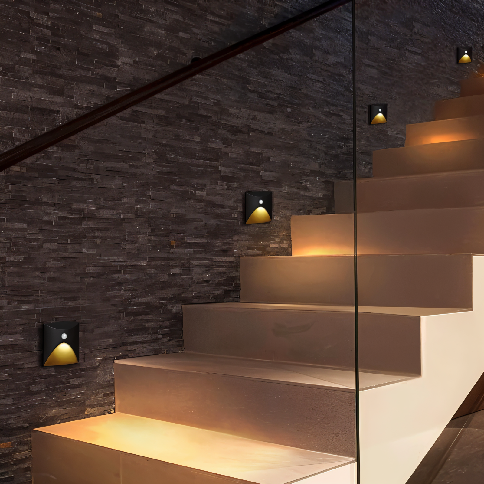Wall Light | Aluminum Waterproof Design | Outdoor Wall Lights with Motion Sensor Technology 0