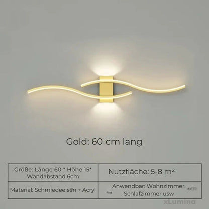 Wall Light | Dimmable LED | Modern Wall Sconces for Living Room and Office 1