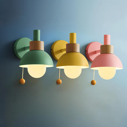 Wall Light | Eco-Friendly Plastic and Metal | Contemporary Wall Sconces for Living Rooms and Bedrooms 6