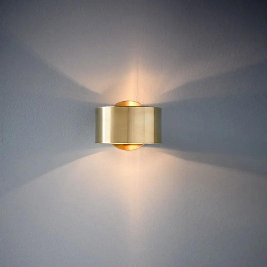 Wall Sconce Lighting | Chic Metal Design | Ideal Wall Lamp for Living Room and Bedroom 0
