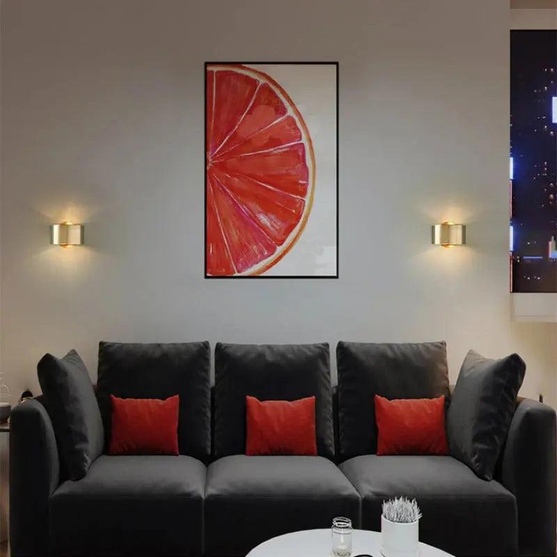 Wall Sconce Lighting | Chic Metal Design | Ideal Wall Lamp for Living Room and Bedroom 1